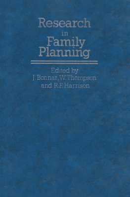 Research in Family Planning 0852008139 Book Cover