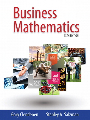 Business Mathematics 0321955056 Book Cover