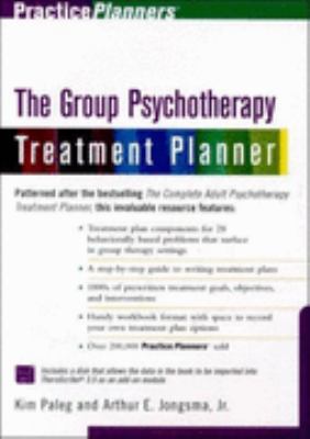 The Group Psychotherapy Planner [With Disk] 0471254681 Book Cover