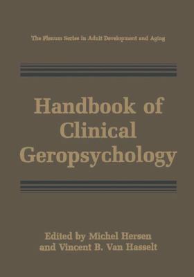 Handbook of Clinical Geropsychology 1489901329 Book Cover