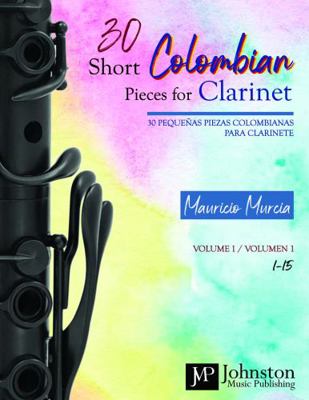 Paperback 30 Colombian Etudes for Clarinet Book