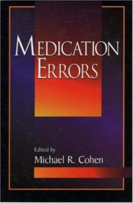 Medication Errors 0917330897 Book Cover