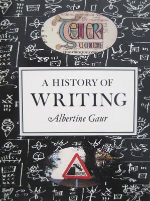 A history of writing 0712300287 Book Cover
