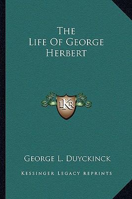 The Life Of George Herbert 1163598453 Book Cover