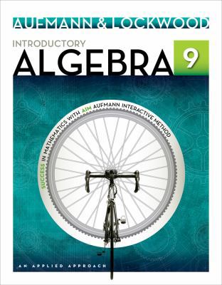 Introductory Algebra: An Applied Approach 1133365434 Book Cover