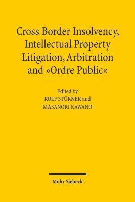 Cross-Border Insolvency, Intellectual Property ... 3161510232 Book Cover
