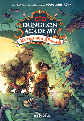 D&D Dungeon Academy No Humans Allowed 0008530793 Book Cover