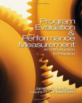 Program Evaluation and Performance Measurement:... 1412906687 Book Cover