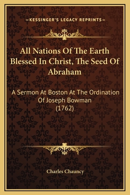 All Nations Of The Earth Blessed In Christ, The... 1169214800 Book Cover