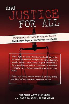 And Justice for All 0595450768 Book Cover