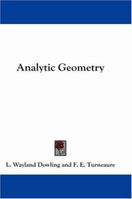 Analytic Geometry 1430495529 Book Cover