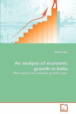 An analysis of economic growth in India 3639306953 Book Cover