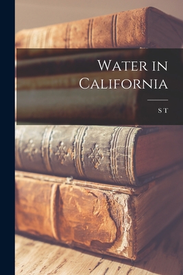 Water in California 101918468X Book Cover