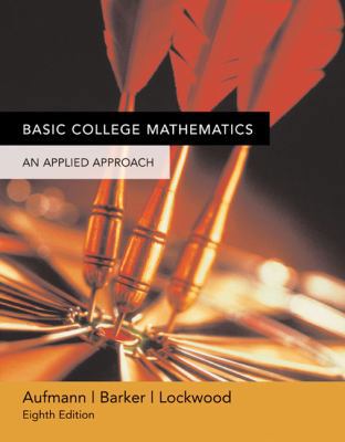Basic College Mathematics : An Applied Approach 0618503056 Book Cover
