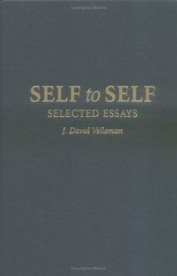 Self to Self 0521854296 Book Cover