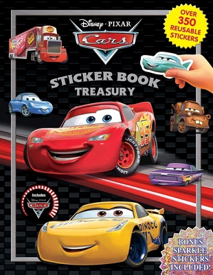 Disney Cars Sticker Book Treasury 2764334036 Book Cover