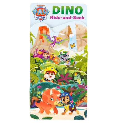Paw Patrol Dino Hide-And-Seek B0F6XX352F Book Cover