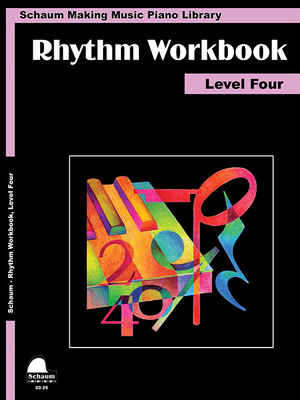 Rhythm Workbook: Level 4 (Schaum Publications R... 1629060259 Book Cover