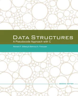 Data Structures: A Pseudocode Approach with C 0534390803 Book Cover