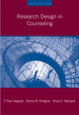 Research Design in Counseling 053452348X Book Cover