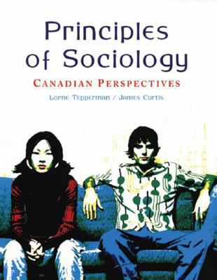 Principles of Sociology: Canadian Perspectives 0195423488 Book Cover