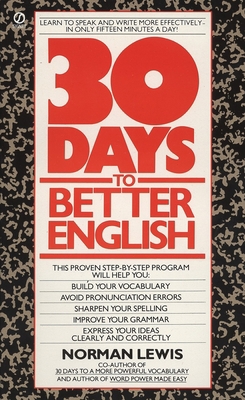 Thirty Days to Better English B00A2MSF2G Book Cover