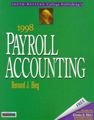 Payroll Accounting, 1998 0538867434 Book Cover
