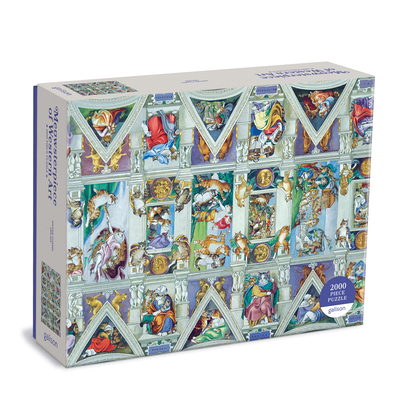 Game Sistine Chapel Ceiling Meowsterpiece of Western Art 2000 Piece Puzzle Book