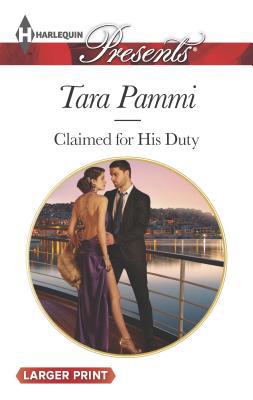 Claimed for His Duty [Large Print] 0373138431 Book Cover