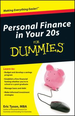 Personal Finance in Your 20s For Dummies 047076905X Book Cover