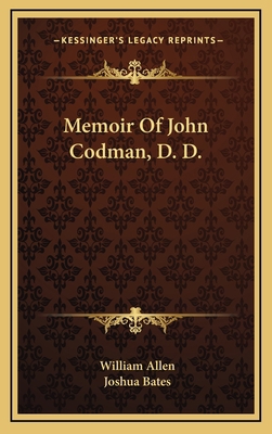 Memoir of John Codman, D. D. 1163865761 Book Cover