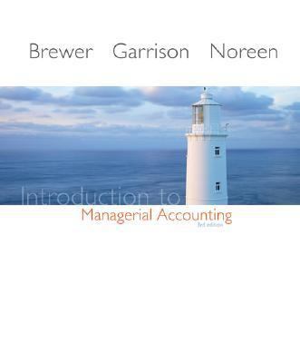 Introduction to Managerial Accounting: 0073048836 Book Cover