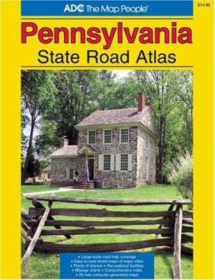 Pennsylvania State Road Atlas 0875303714 Book Cover