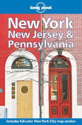 Lonely Planet New York, New Jersey and Pennsyva... 0864424086 Book Cover