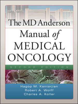 The MD Anderson Manual of Medical Oncology, Sec... 0071701060 Book Cover