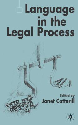 Language in the Legal Process 0333969022 Book Cover