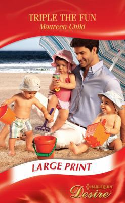 Triple the Fun [Large Print] 0263260372 Book Cover