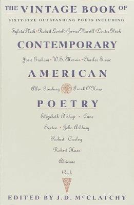 The Vintage Book of Contemporary American Poetr... 0679728589 Book Cover