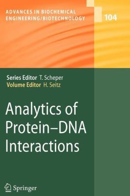 Analytics of Protein-DNA Interactions 3642080073 Book Cover
