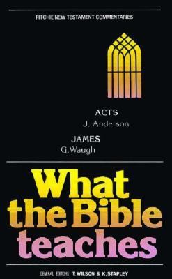 Acts, James (Ritchie New Testament Commentaries) 094635135X Book Cover