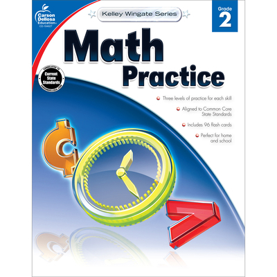 Math Practice, Second Grade B00QFXE63S Book Cover