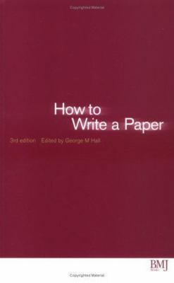 How to Write a Paper 0727917285 Book Cover