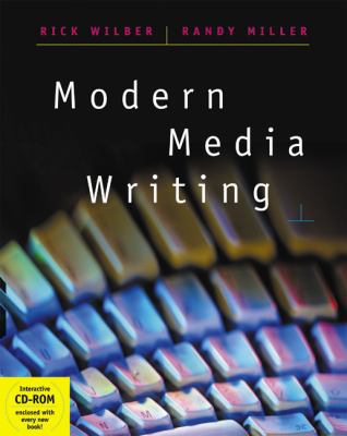 Modern Media Writing (with CD-ROM and Infotrac)... 0534520472 Book Cover