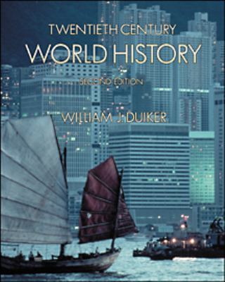 Twentieth Century World History (with Map Tutor... 0534578810 Book Cover