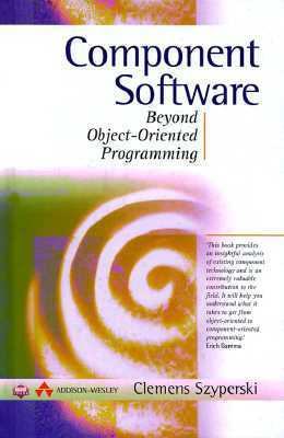 Component Software: Beyond Object-Oriented Prog... 0201178885 Book Cover