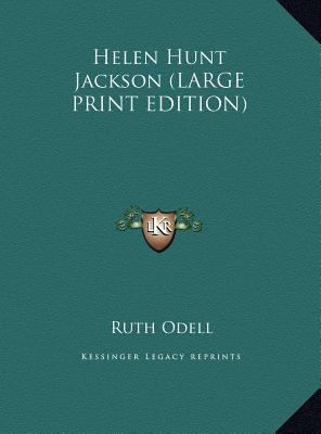 Helen Hunt Jackson [Large Print] 1169936873 Book Cover