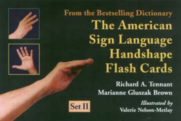 The American Sign Language Handshape Flash Card... 1563681250 Book Cover