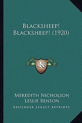 Blacksheep! Blacksheep! (1920) 1163911097 Book Cover