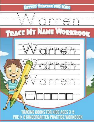 Warren Letter Tracing for Kids Trace my Name Wo... 1722858265 Book Cover