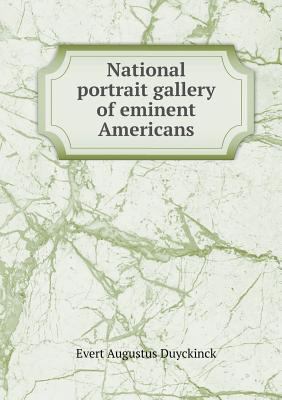 National Portrait Gallery of Eminent Americans 5518654340 Book Cover